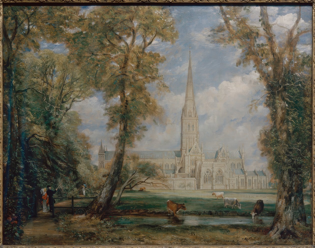 Salisburyn katedraali tekijältä John Constable