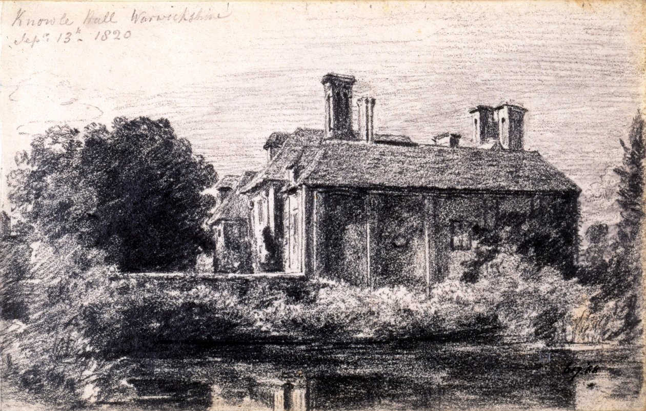 Knowle Hall, 1820 tekijältä John Constable