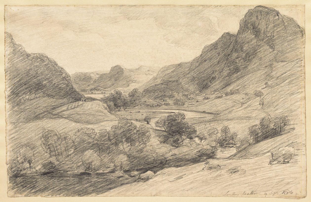 Leathes Water (Thirlmere) tekijältä John Constable