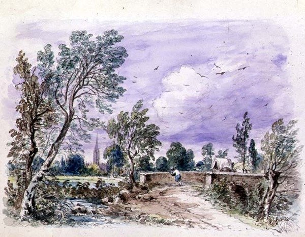 Milfordin silta tekijältä John Constable