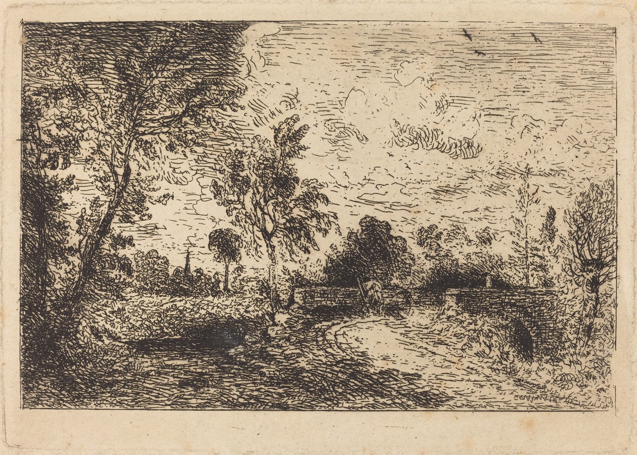 Milfordin silta tekijältä John Constable