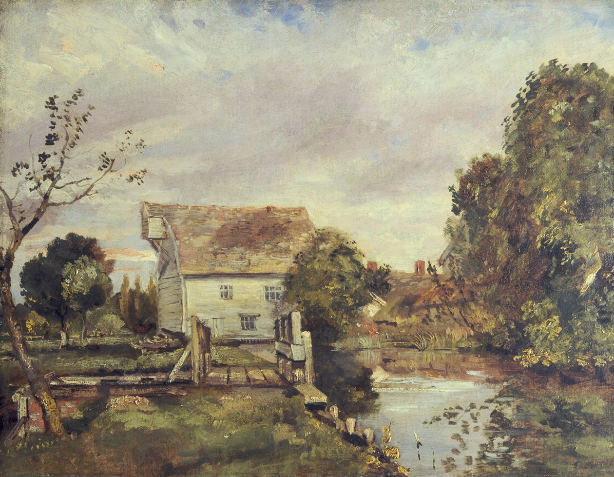 Mylly Stourjoen varrella tekijältä John Constable