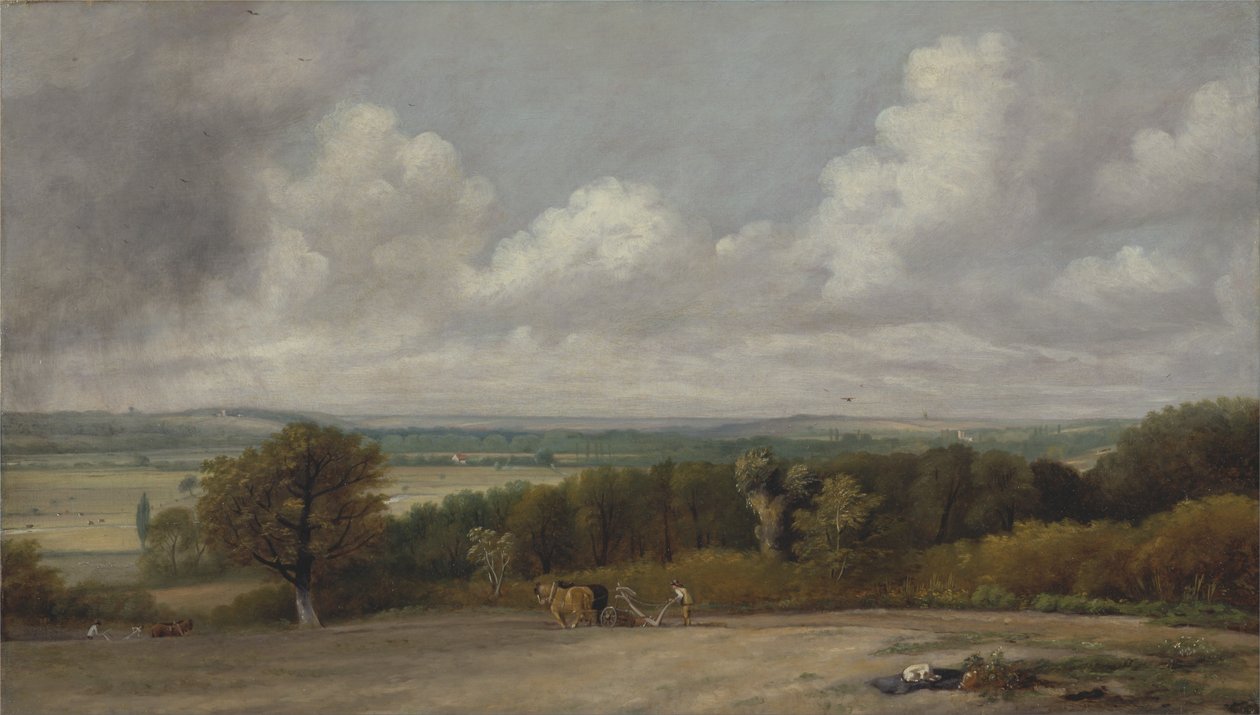 Aurauskohtaus Suffolkissa tekijältä John Constable