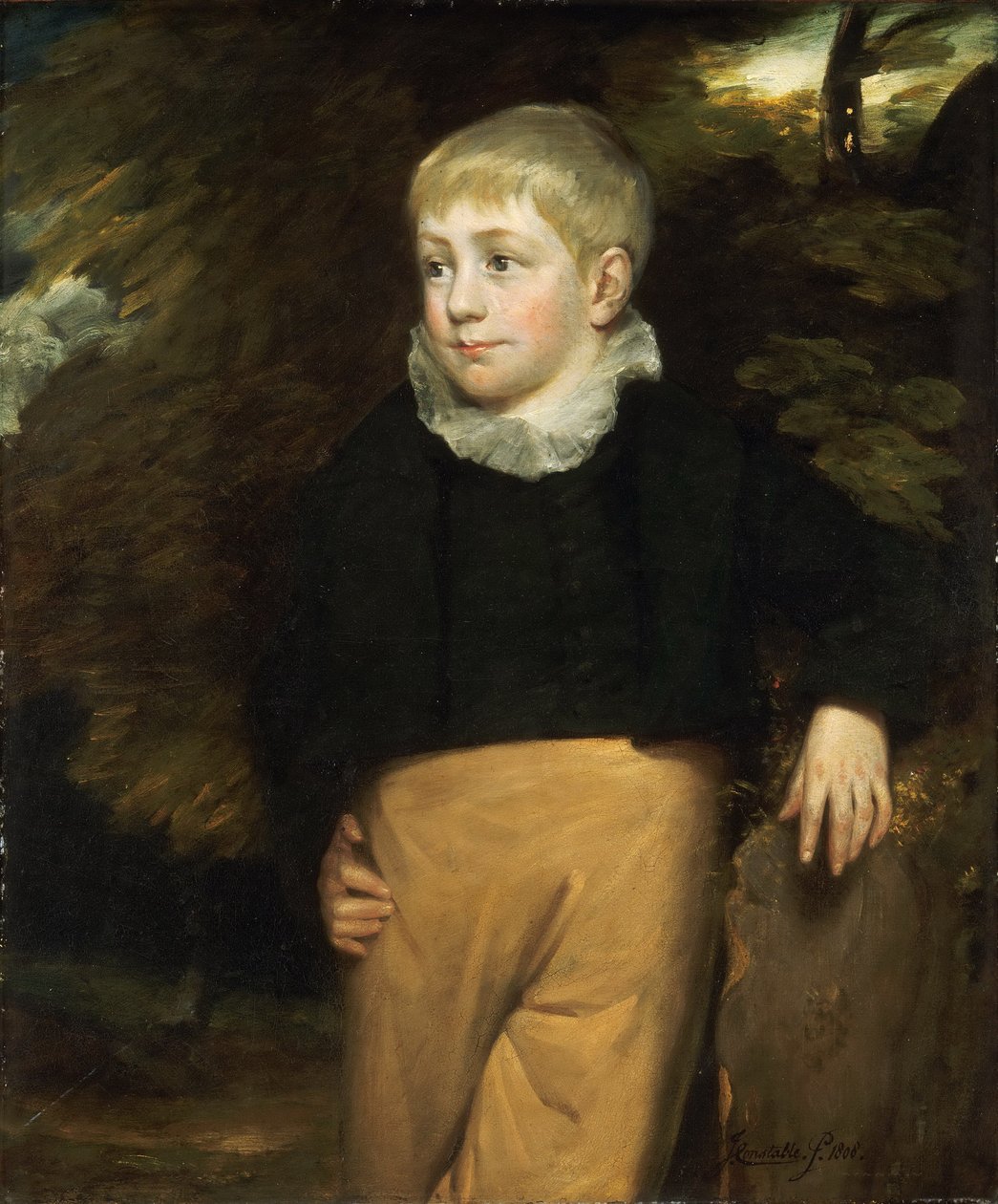 Muotokuva mestari Crosbysta tekijältä John Constable