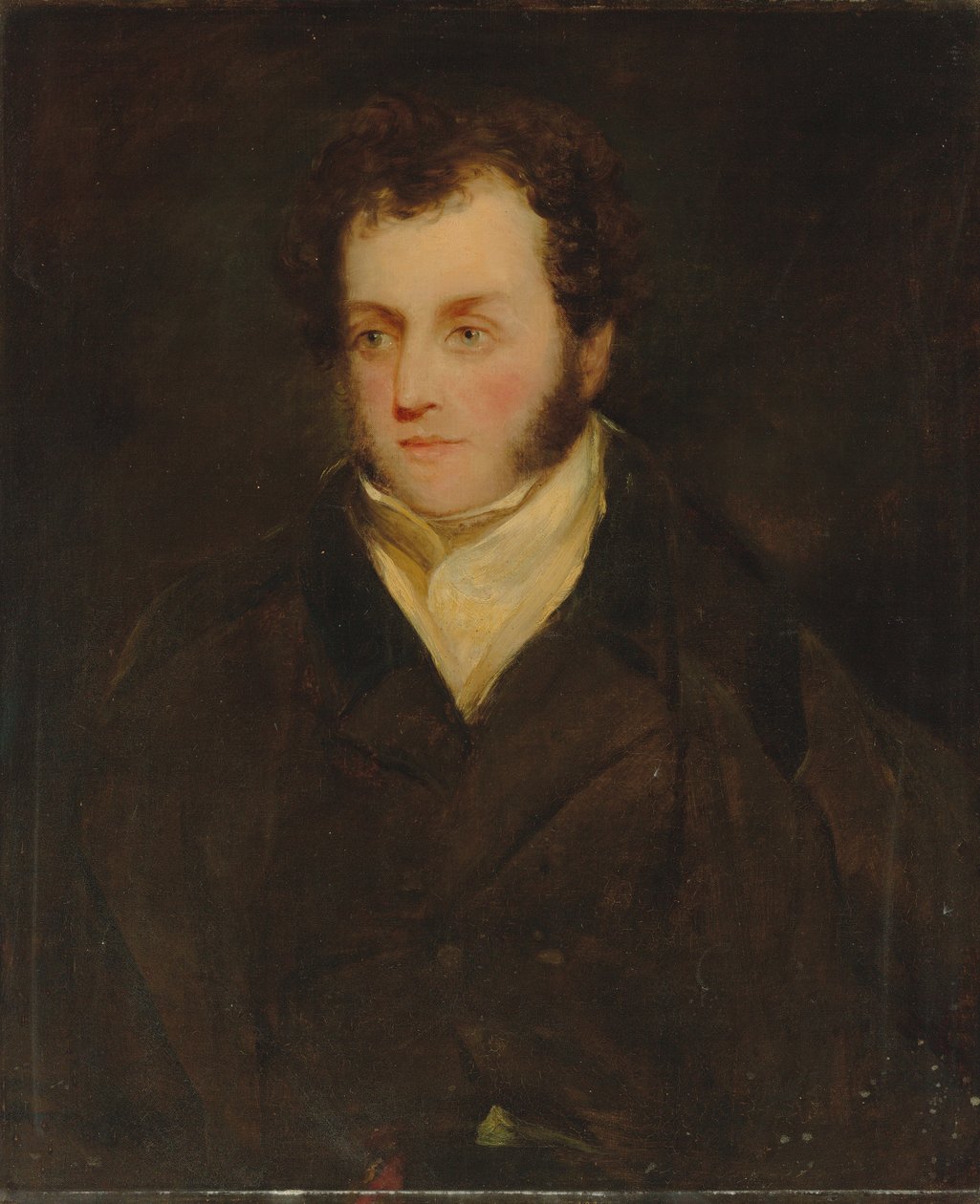 Muotokuva herrasmiehestä, joka on perinteisesti tunnistettu Lancelot Archer-Burtoniksi tekijältä John Constable