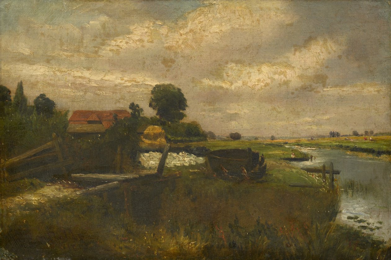 Jokinäkymä tekijältä John Constable