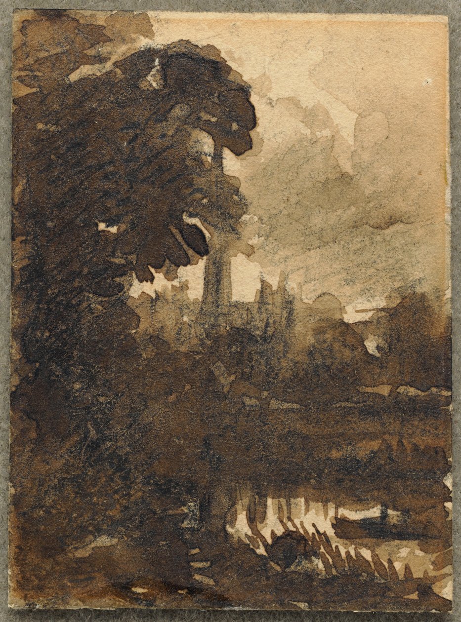 Salisburyn katedraali luoteesta tekijältä John Constable