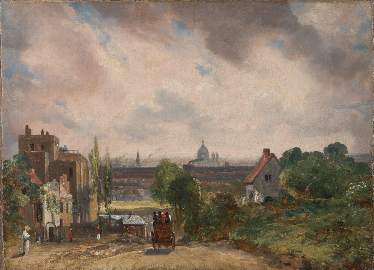 Sir Richard Steelen mökki, Hampstead tekijältä John Constable