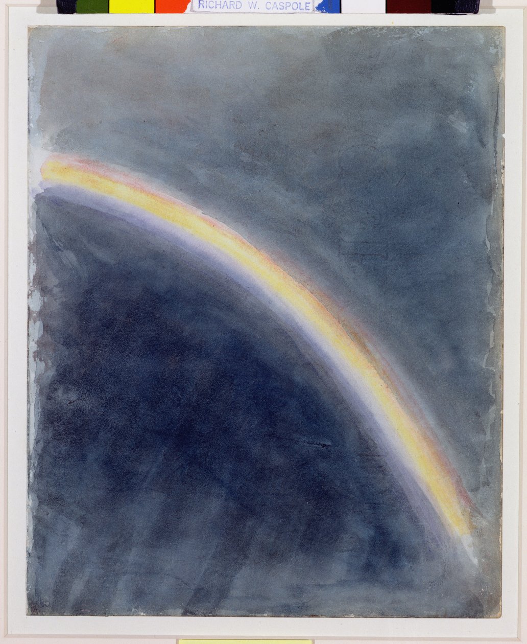 Sky Study with Rainbow, 1827 tekijältä John Constable