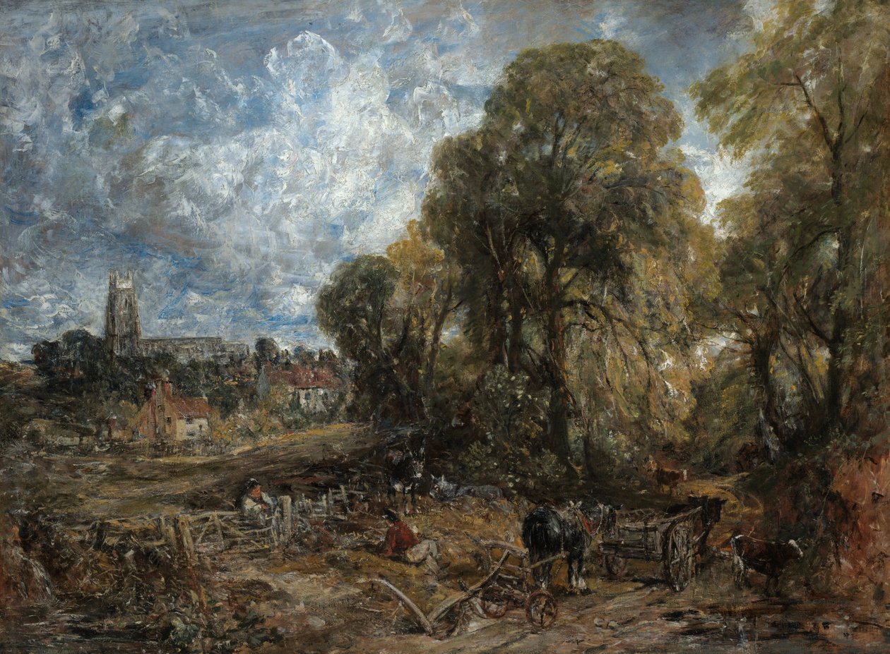 Stoke-by-Nayland tekijältä John Constable
