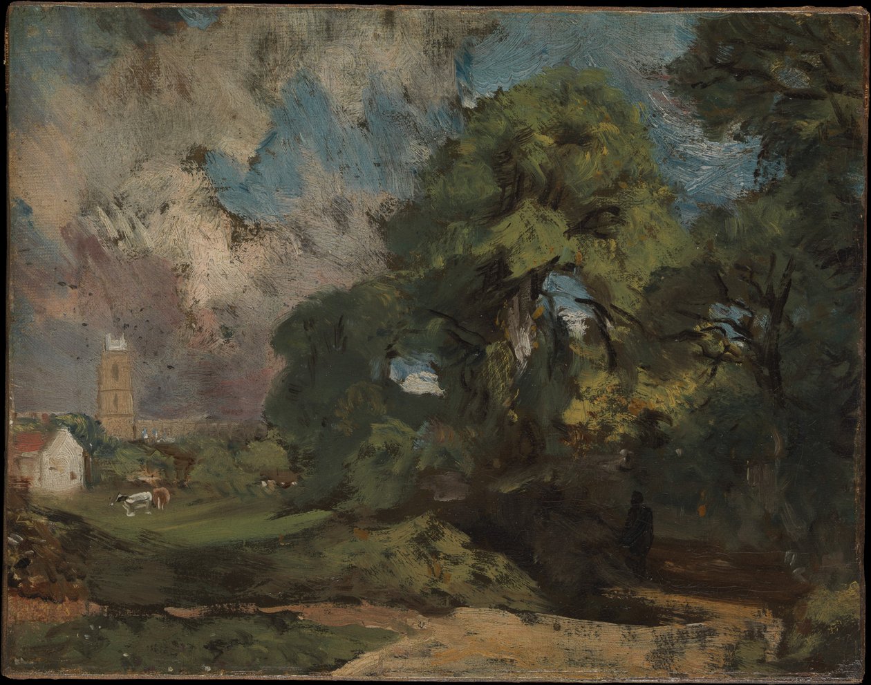 Stoke-by-Nayland tekijältä John Constable