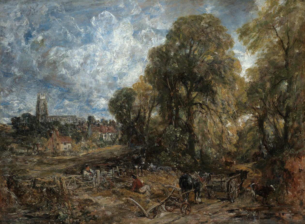 Stoke-by-Nayland, 1836. tekijältä John Constable