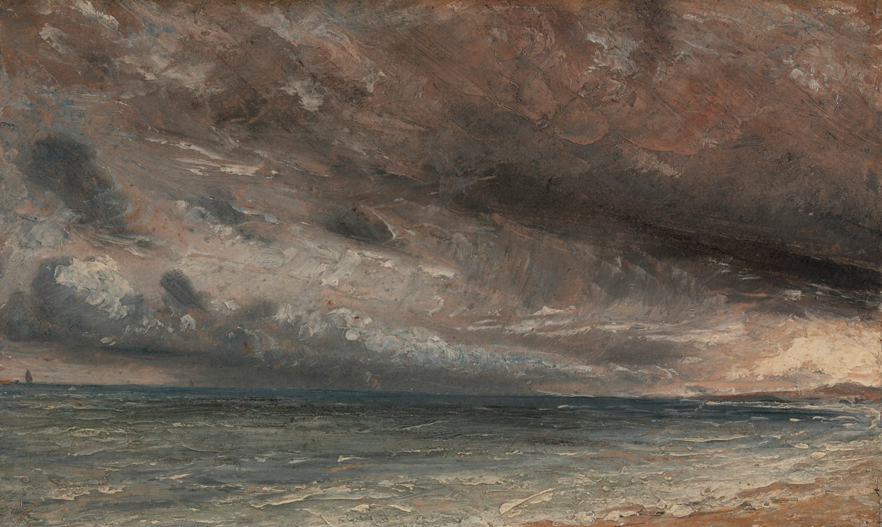 Myrskyinen meri, Brighton tekijältä John Constable