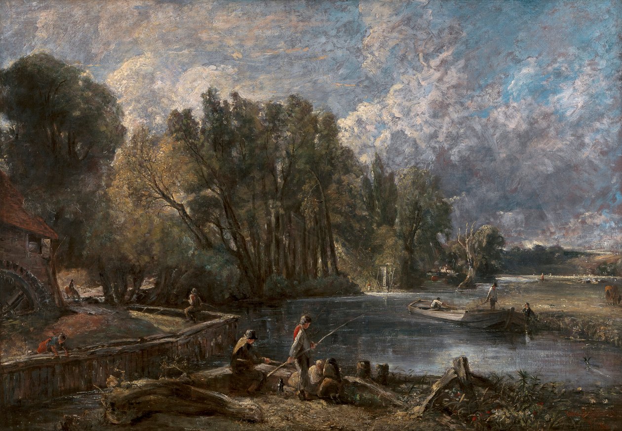 Stratfordin tehdas tekijältä John Constable