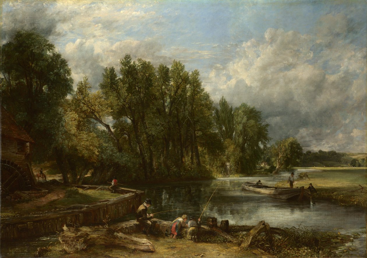 Stratfordin tehdas, 1820 tekijältä John Constable