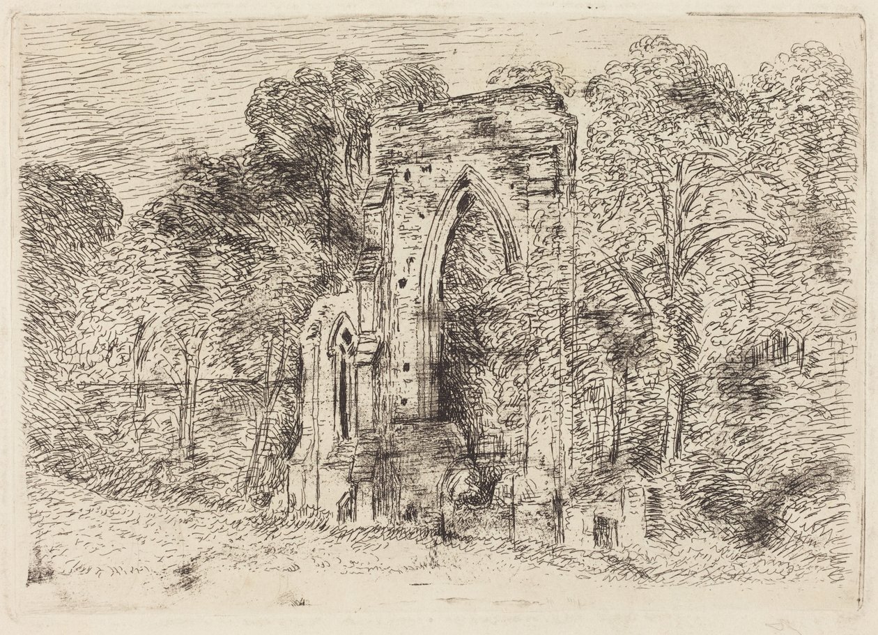 Netleyn luostarin rauniot tekijältä John Constable