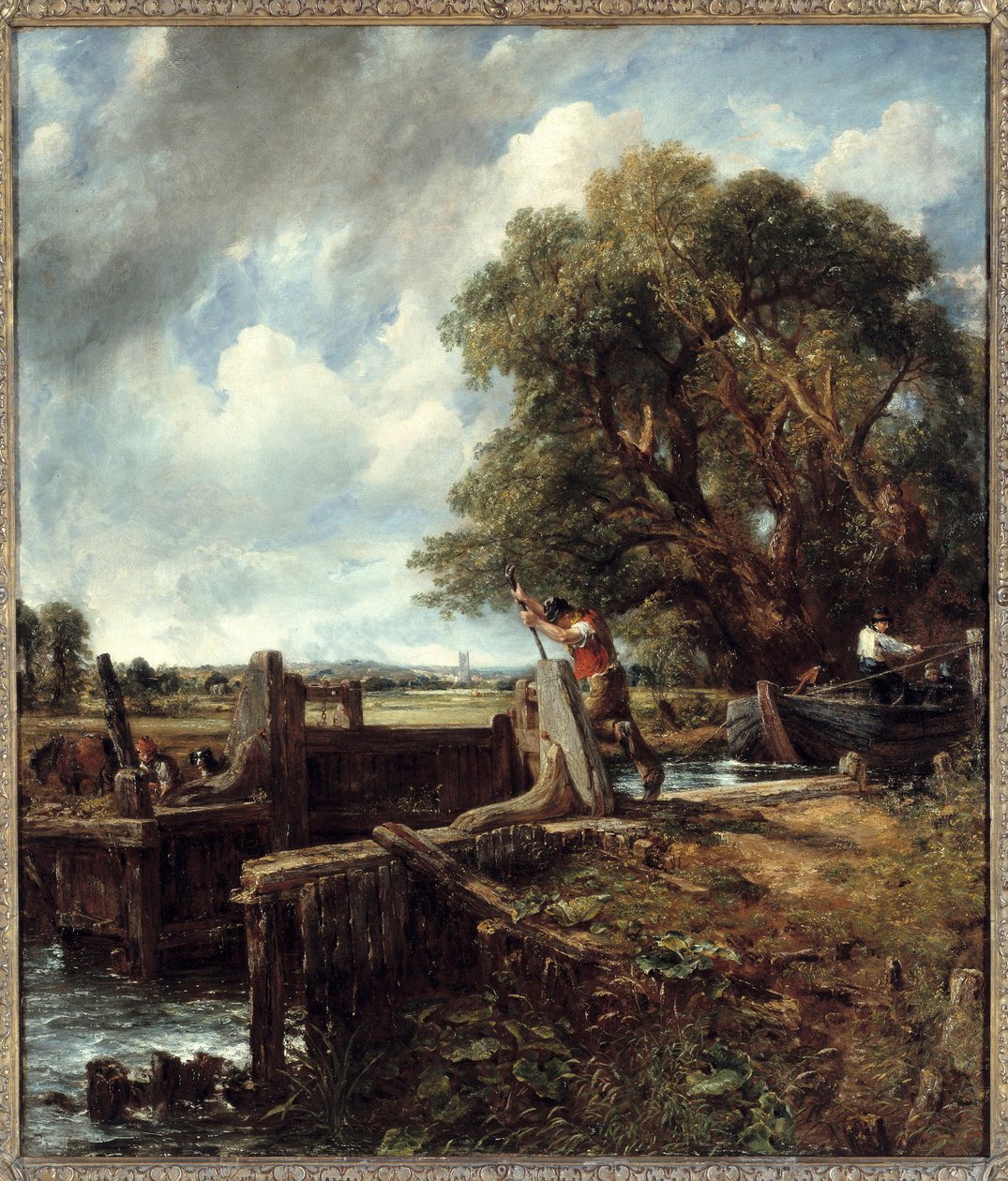 Lukko. John Constablen (1776-1837) maalaus tekijältä John Constable
