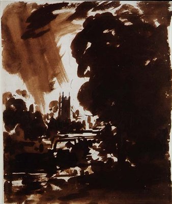Näkymä Stourille tekijältä John Constable