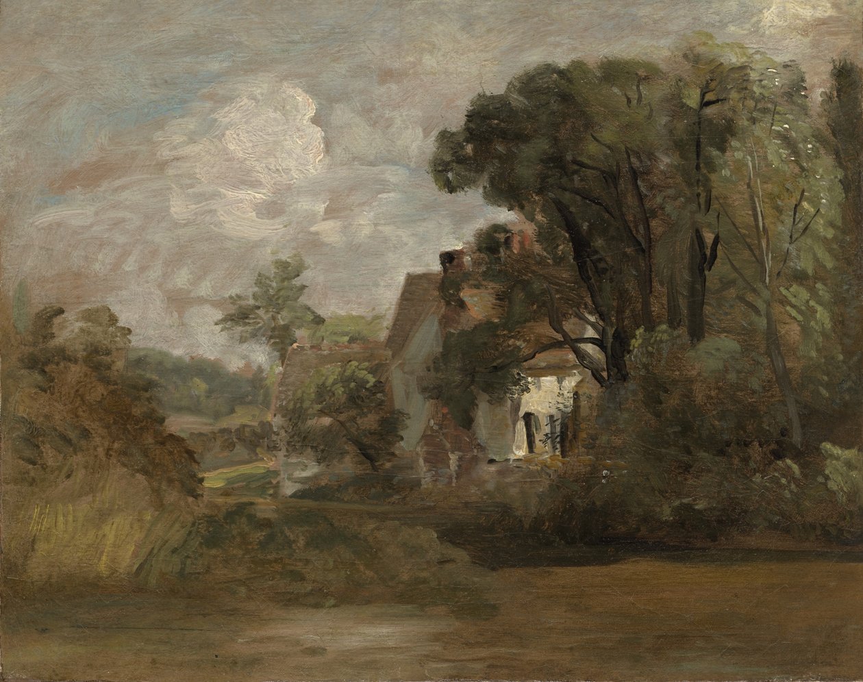 Willy Lottin talo, n. 1812–1813 tekijältä John Constable