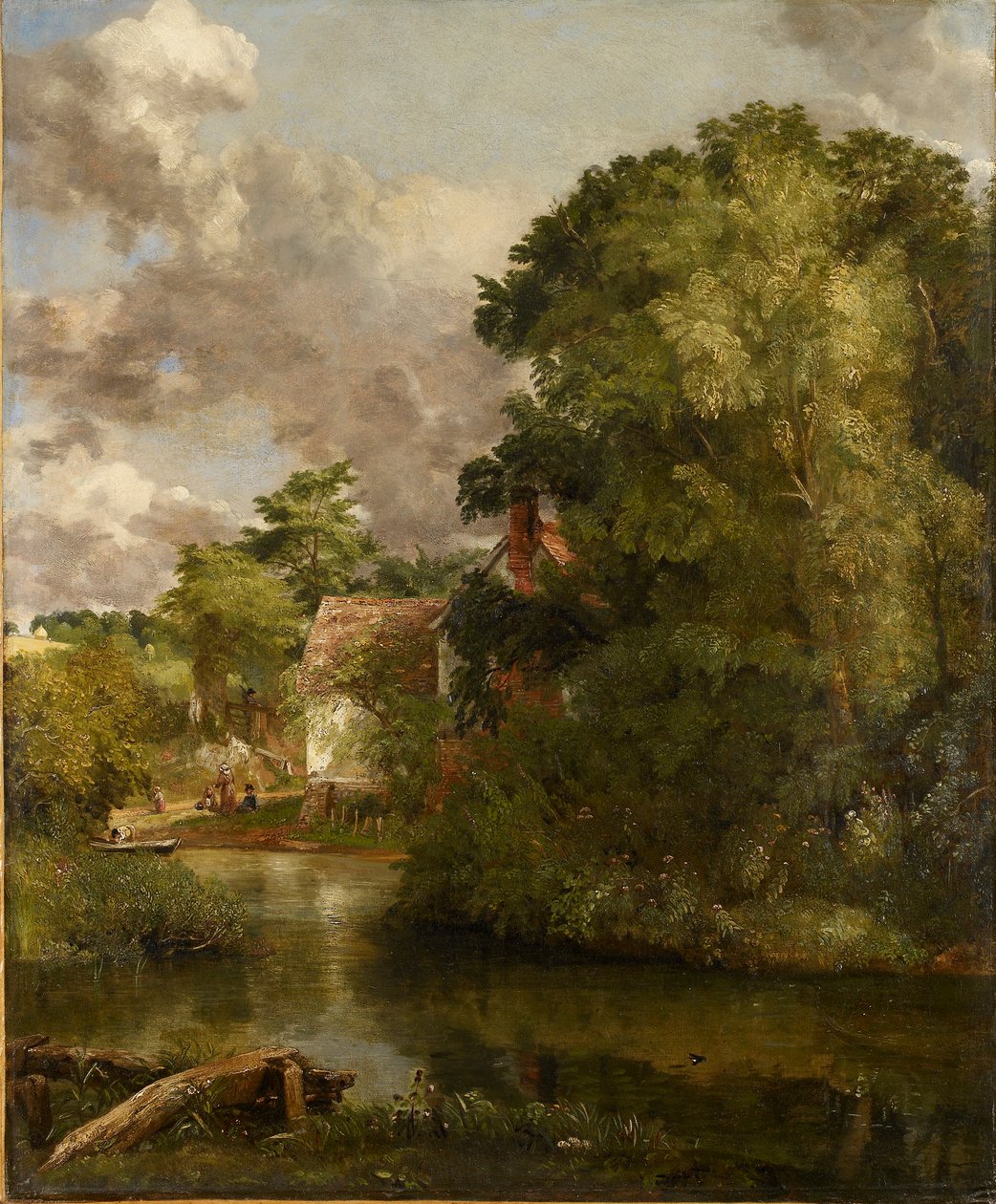 Willy Lottin talo Stour The Valley Farmista, 1816-1818 tekijältä John Constable