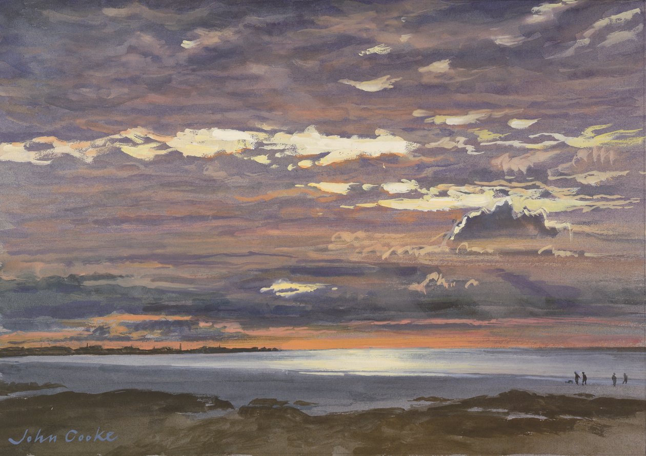 Ilta, Ouistreham, 2000 tekijältä John Cooke