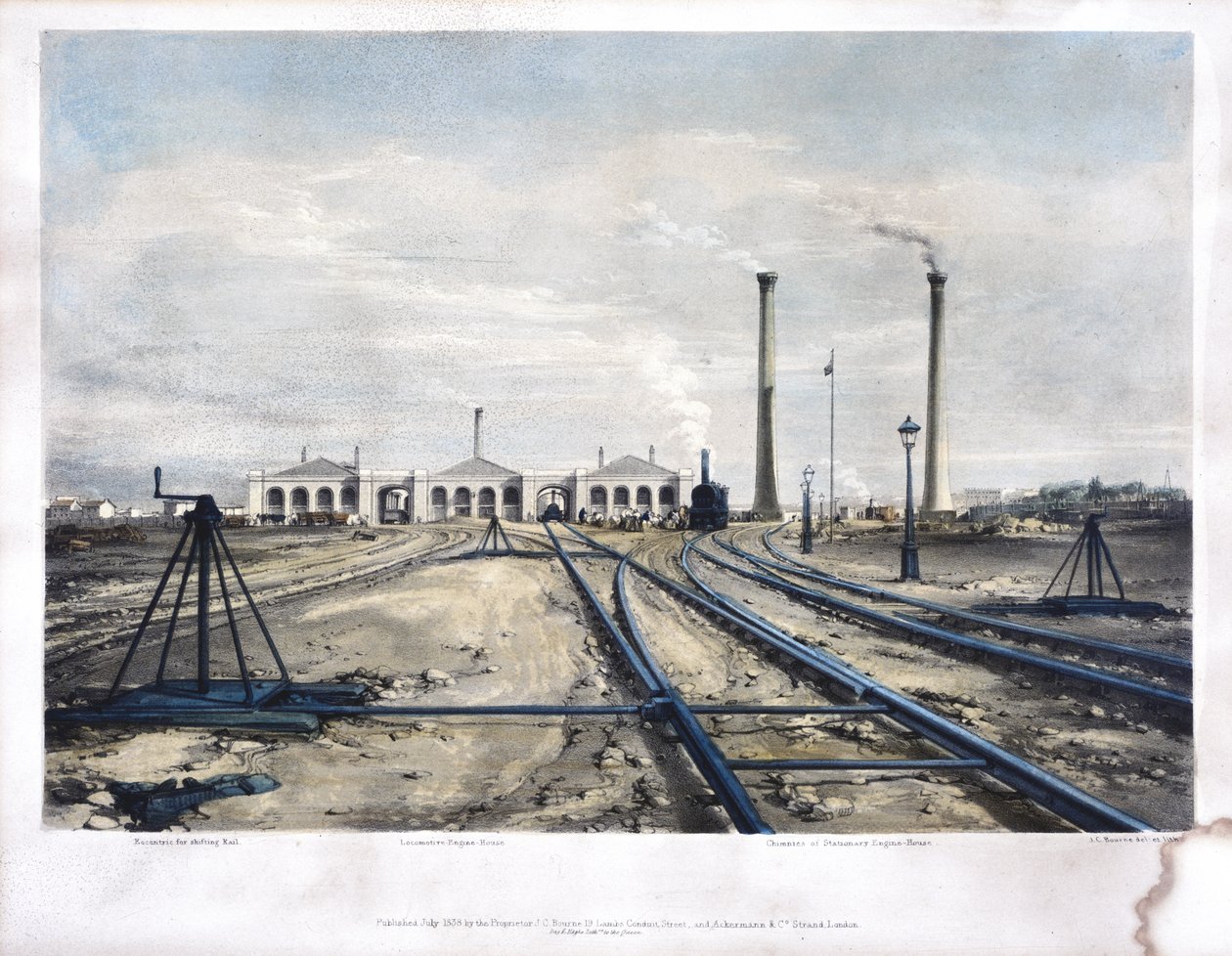 Camden Townin konehuone, 1838 tekijältä John Cooke Bourne