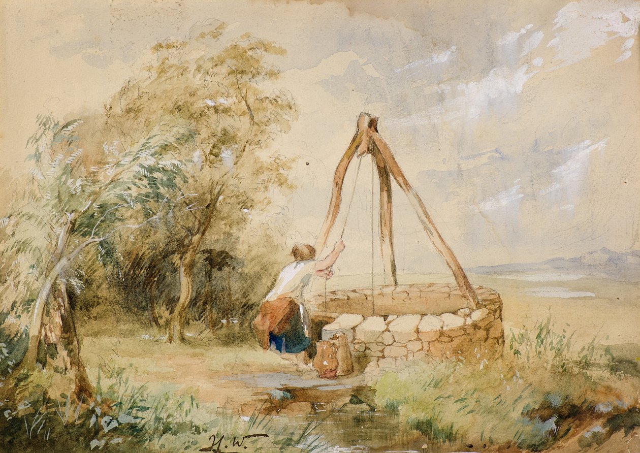 Old Draw Well lähellä Golspieta tekijältä John Crawford Wintour