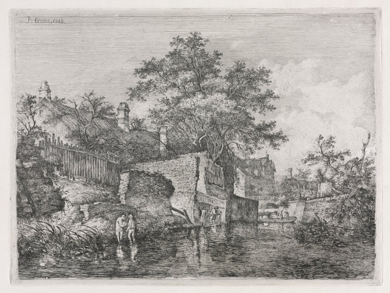 New Millsin edessä, 1813. tekijältä John Crome