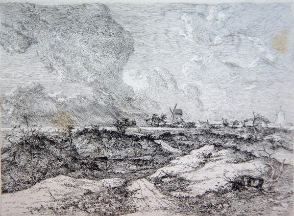 Mousehold Heath, Norwich, n. 1810-11 tekijältä John Crome