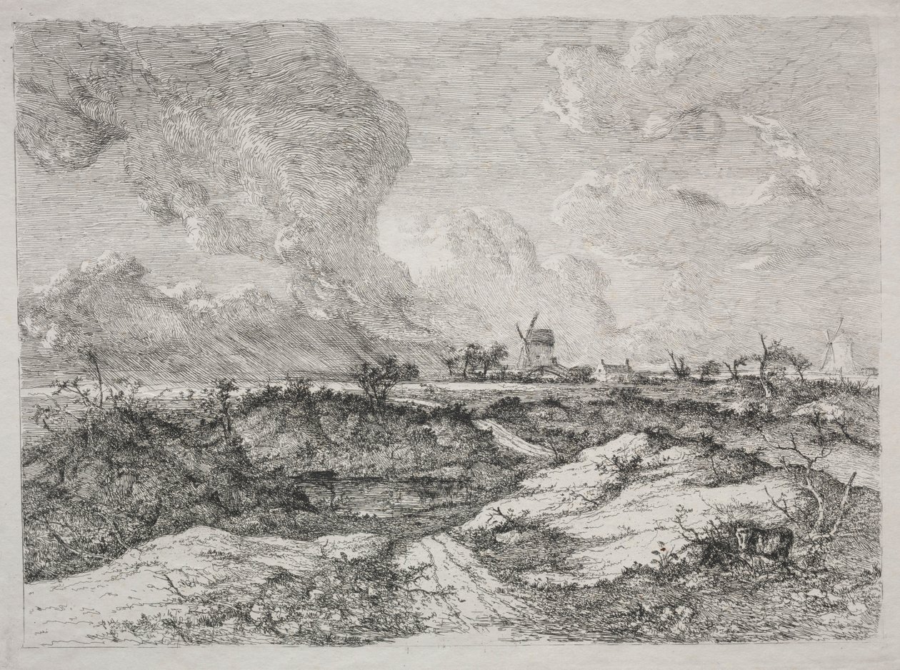 Mousehold Heath, n. 1810-13. tekijältä John Crome