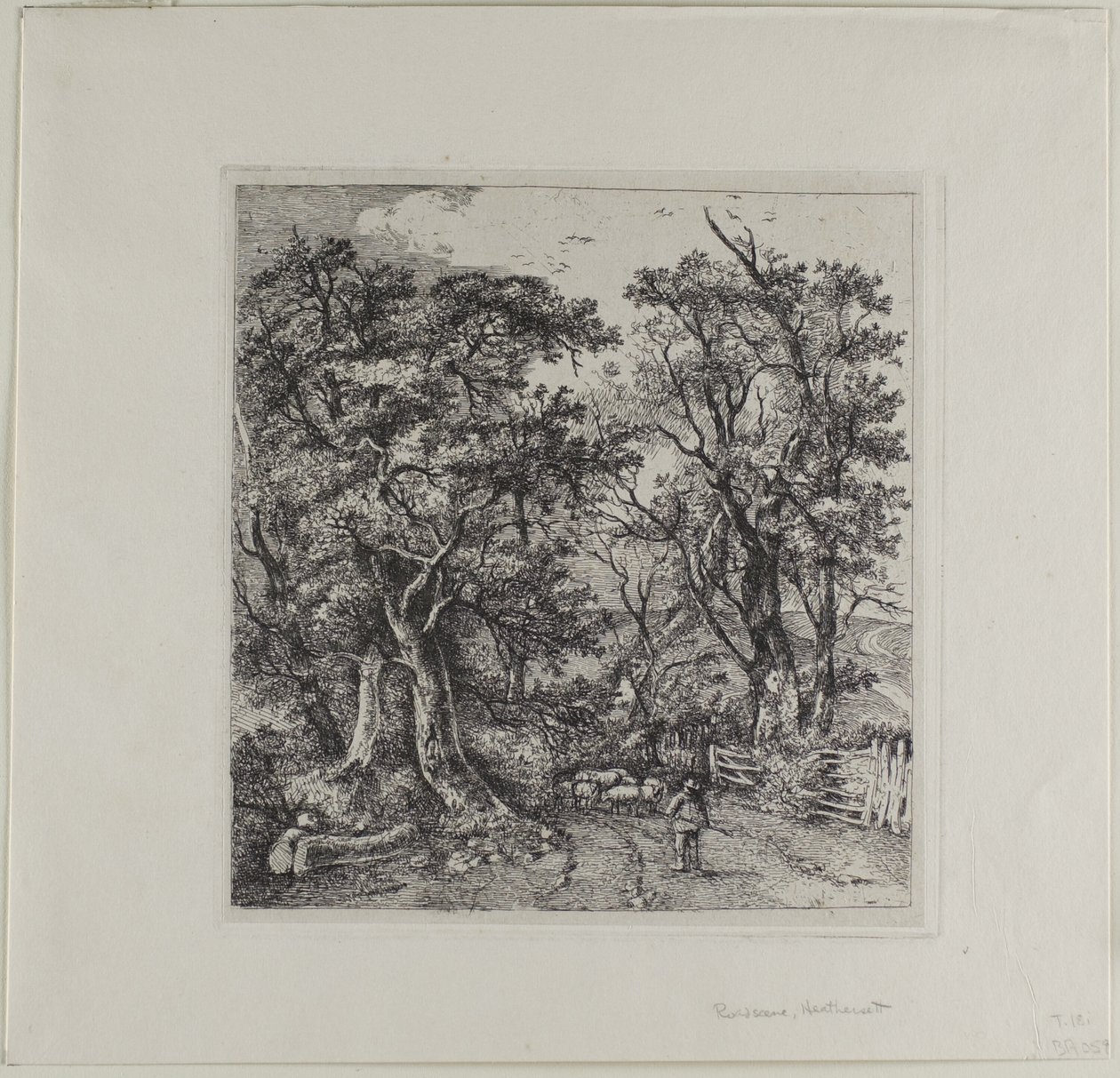Road Scene, Heathersett tekijältä John Crome