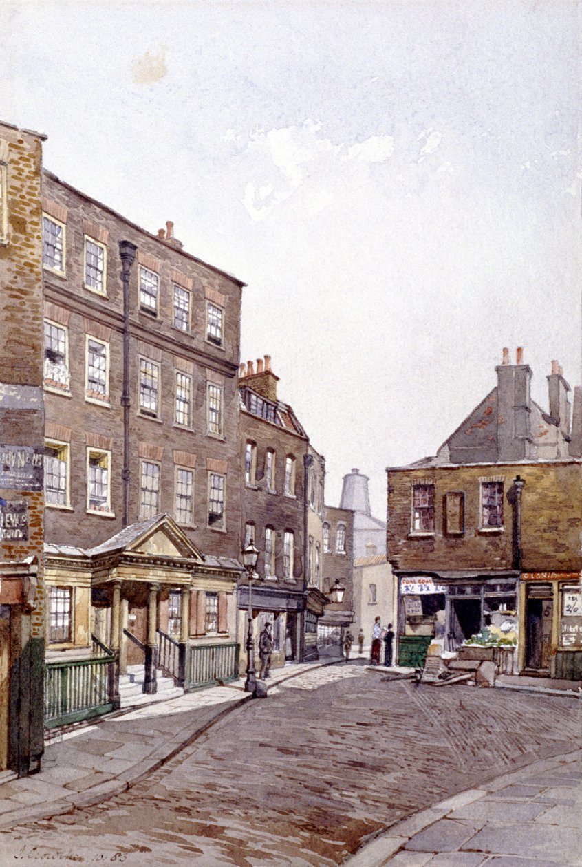 Clerkenwell Close, Lontoo, 1883 tekijältä John Crowther
