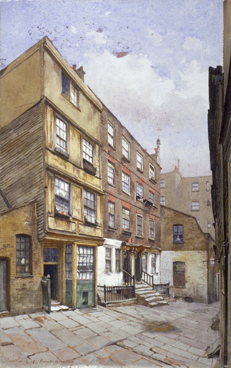 Crown Court, Chancery Lane, Lontoo, 1881 tekijältä John Crowther
