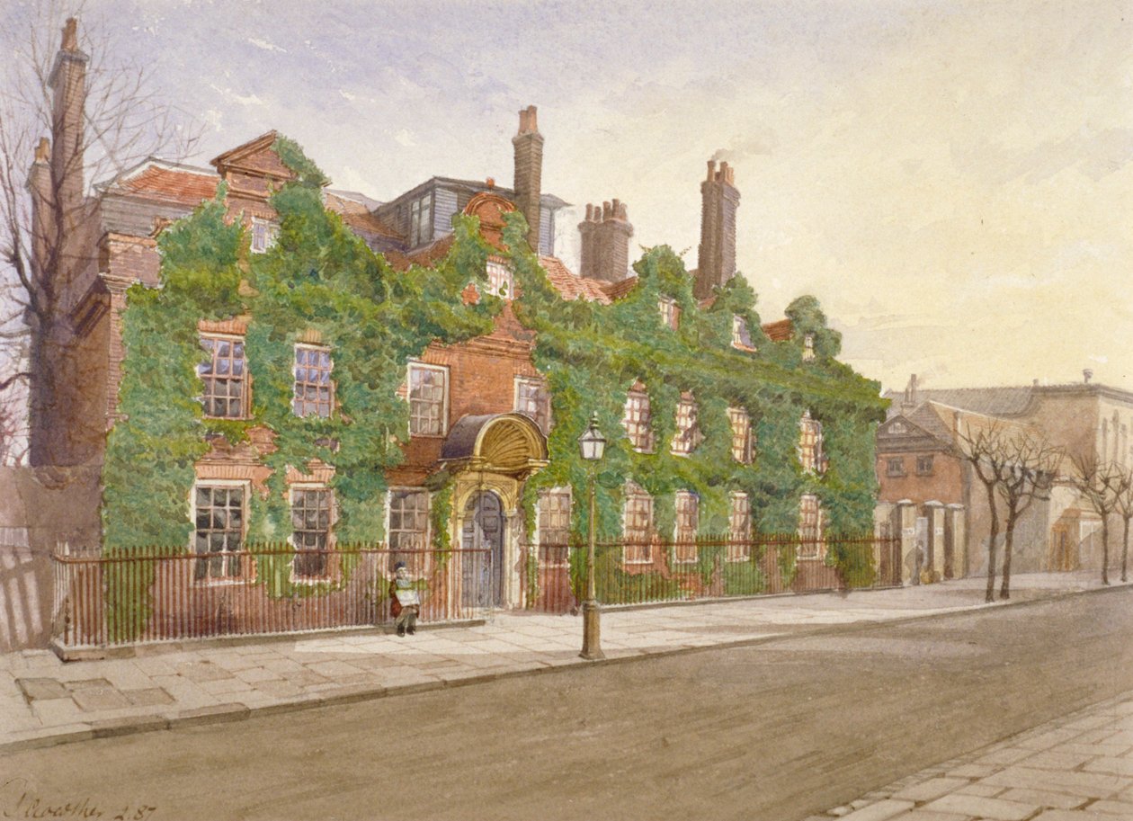 Fairfax House, High Street, Putney, Lontoo, 1887 tekijältä John Crowther