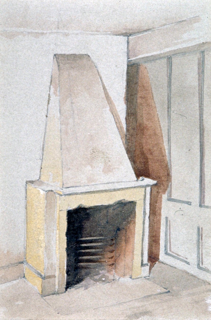 Takka yhdessä parhaista huoneista, nro 21 Austin Friars Street, Lontoon kaupunki, 1885 tekijältä John Crowther