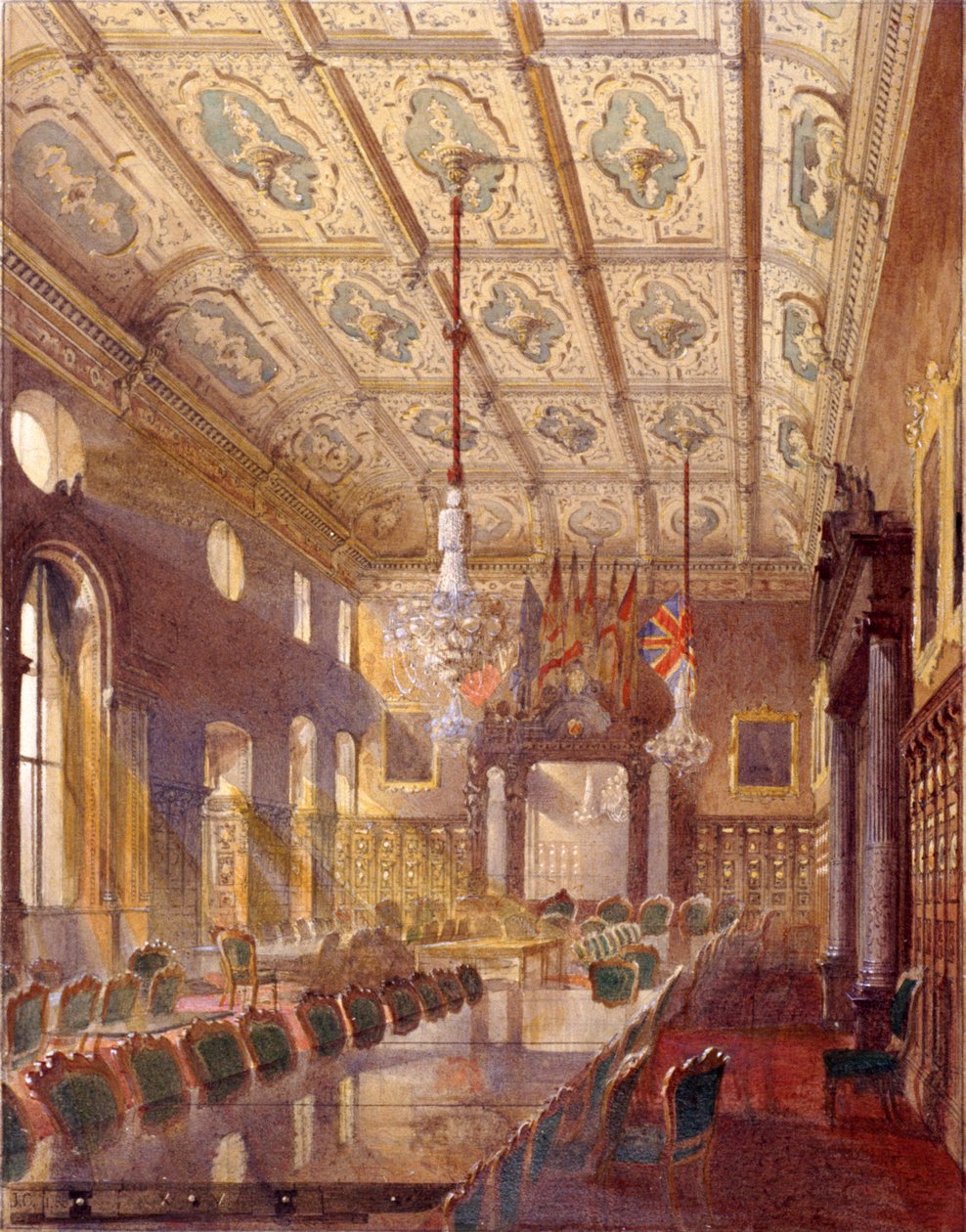 Ironmongers Hall, Lontoo, 1888 tekijältä John Crowther