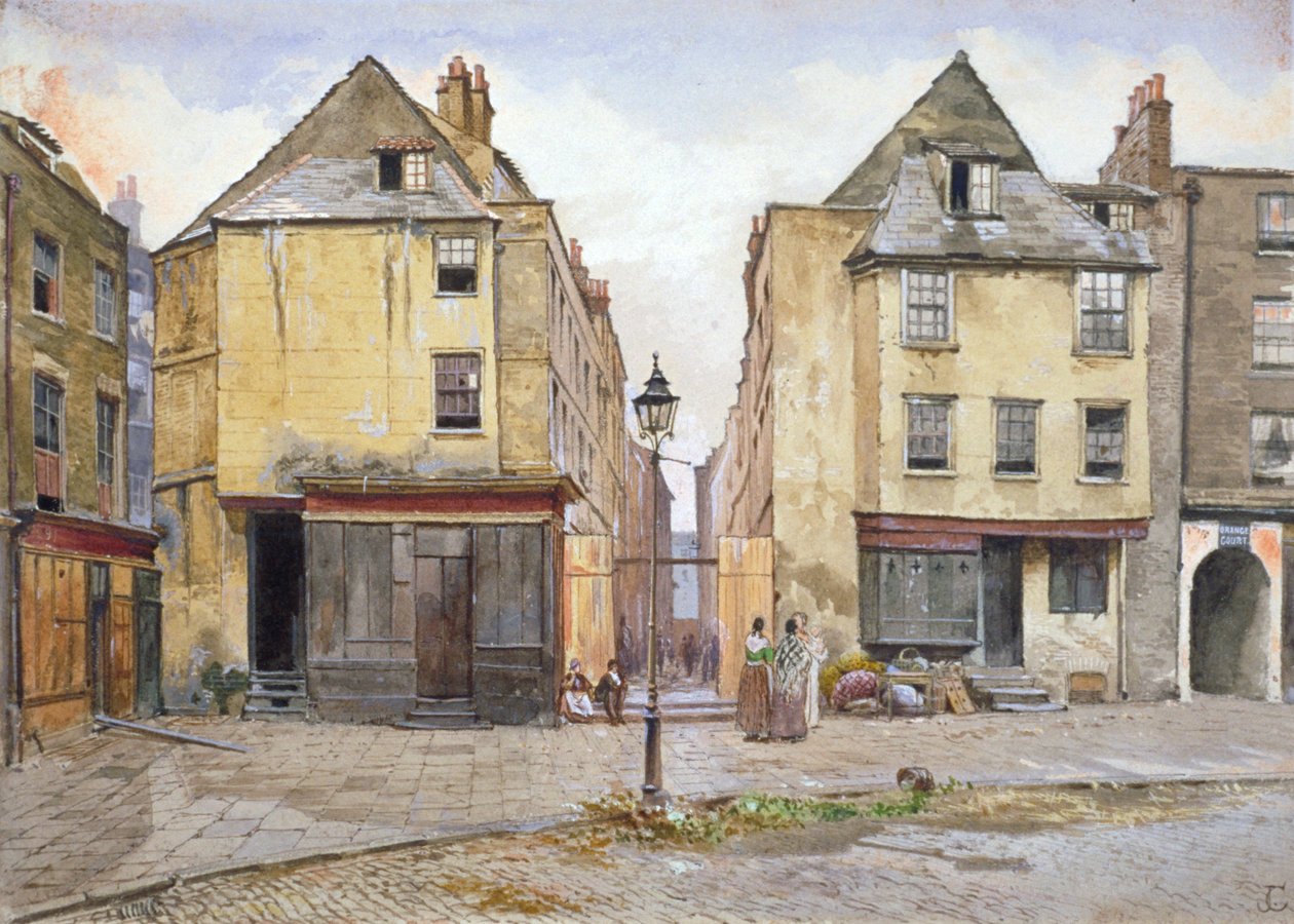 Lincoln Court, Westminster, Lontoo, 1878 tekijältä John Crowther