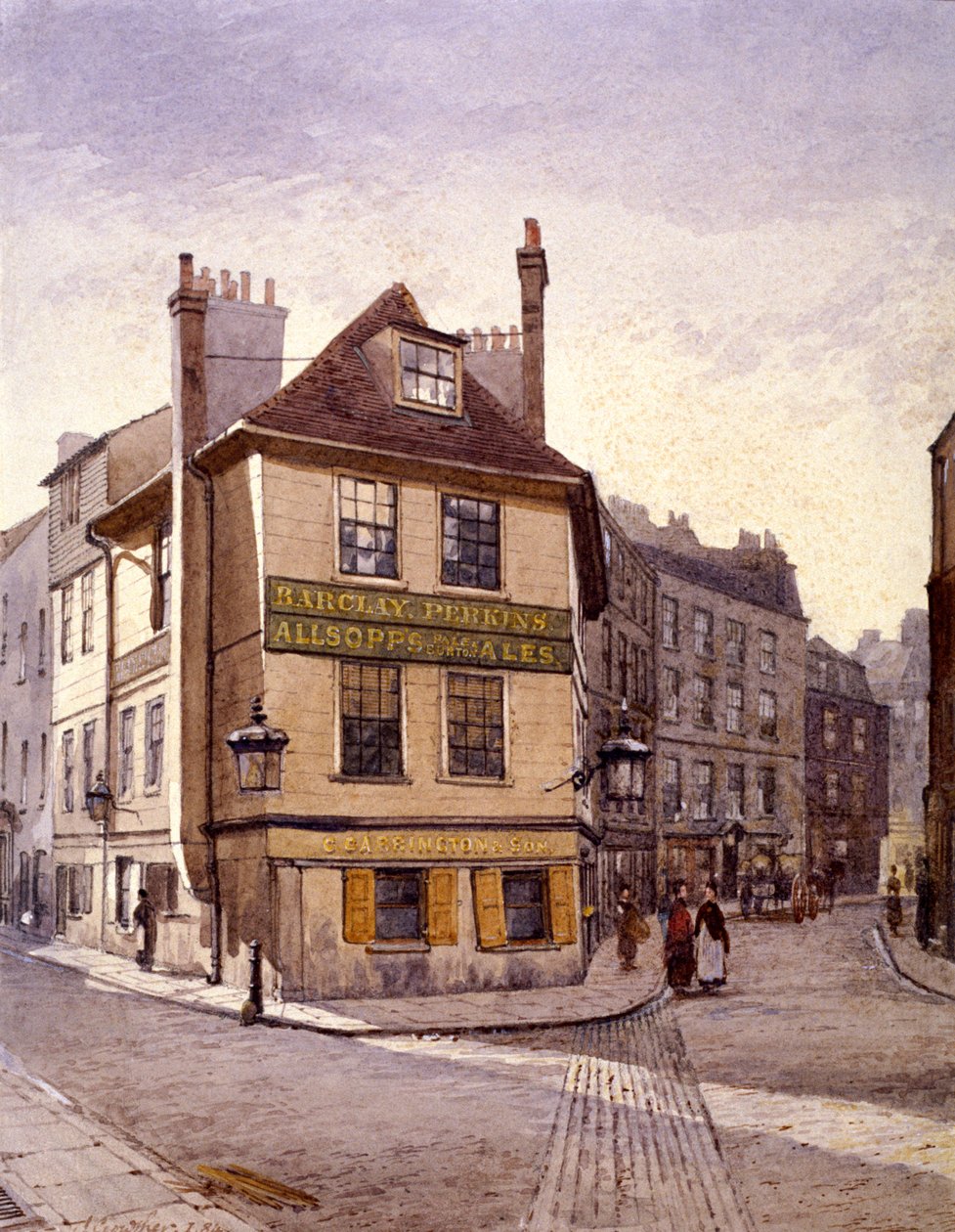 Northumberland Head Inn, Stepney, Lontoo, 1884 tekijältä John Crowther