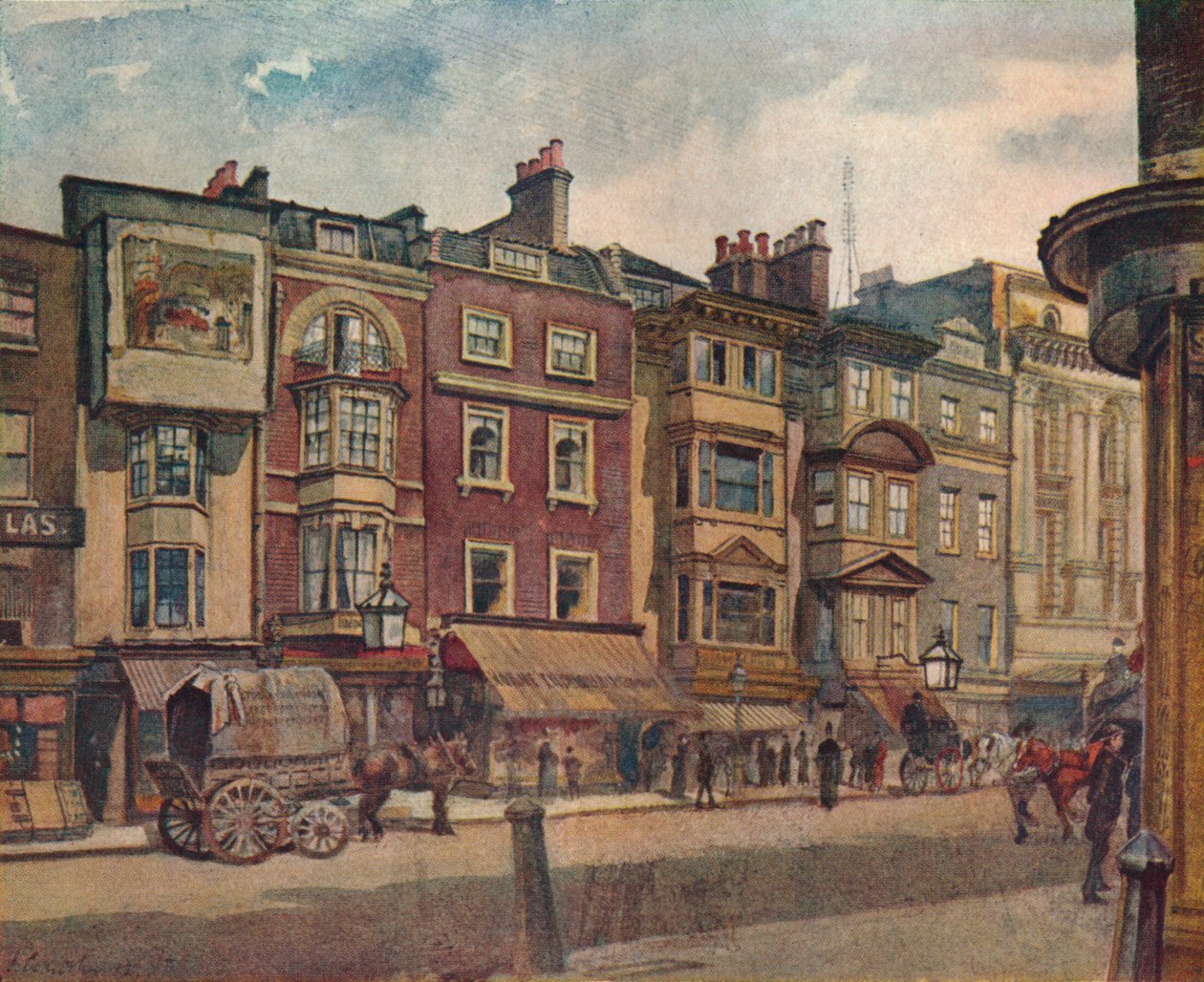 No. 412-418 Strand, Westminster, Lontoo, 1887 1926 tekijältä John Crowther