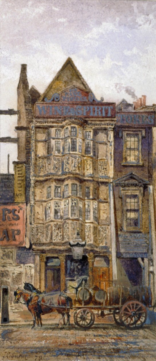 Sir Paul Pindarin talo, Bishopsgate, Lontoon kaupunki, 1879 tekijältä John Crowther