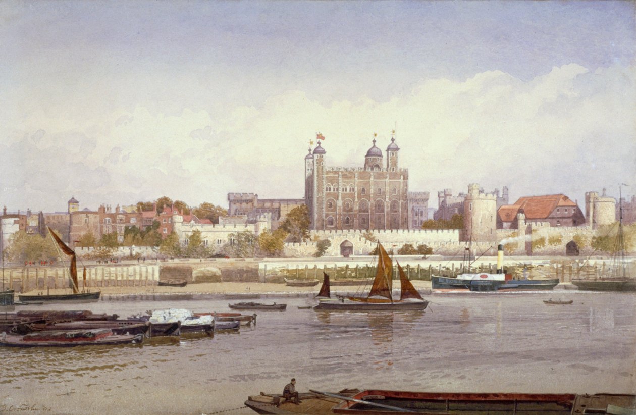 Lontoon Tower, 1893 tekijältä John Crowther