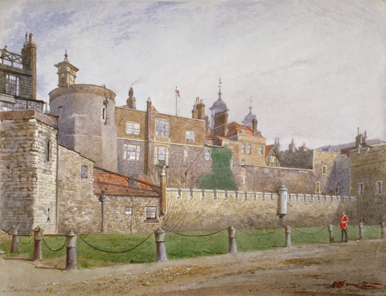 Tower of London, Stepney, Lontoo, 1883 tekijältä John Crowther