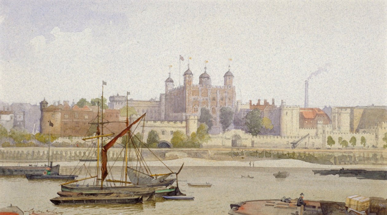 Tower of London, Stepney, Lontoo, 1883 tekijältä John Crowther
