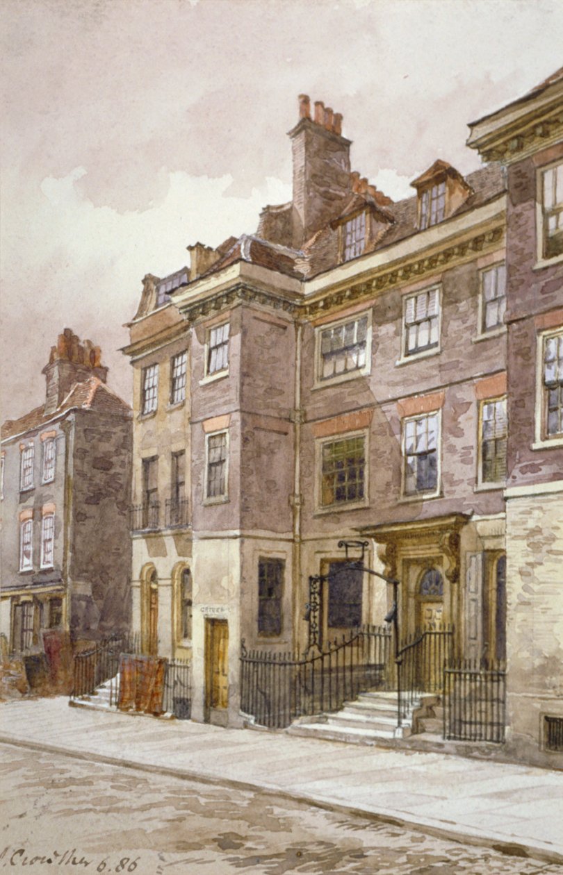 Näkymä Mansell Streetille, Lontoo, 1886 tekijältä John Crowther