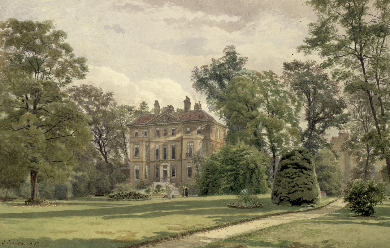 Näkymä Garden Front Wandsworth Manor Housessa, St. John