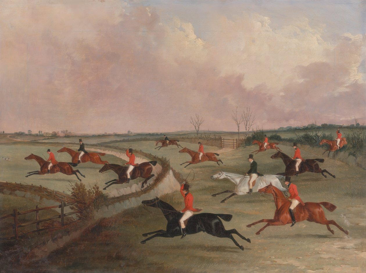 The Quorn Hunt in Full Cry: Second Horses, n. 1835. tekijältä John Dalby