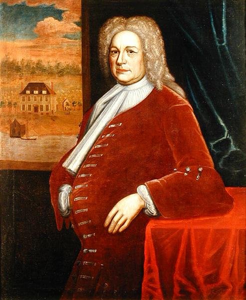 Arent Schuylerin muotokuva (öljy pellavalle) tekijältä John Dawson Watson