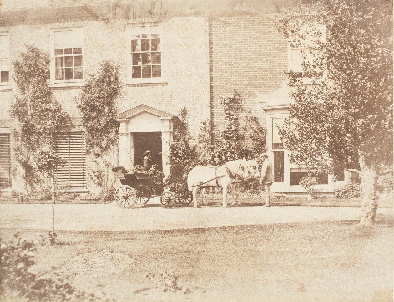 Oakley Cottage, 1853-56. tekijältä John Dillwyn Llewelyn