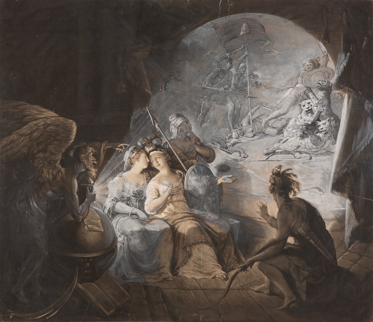 Tea-Tax-Tempest Oraakkeli, 1774. tekijältä John Dixon