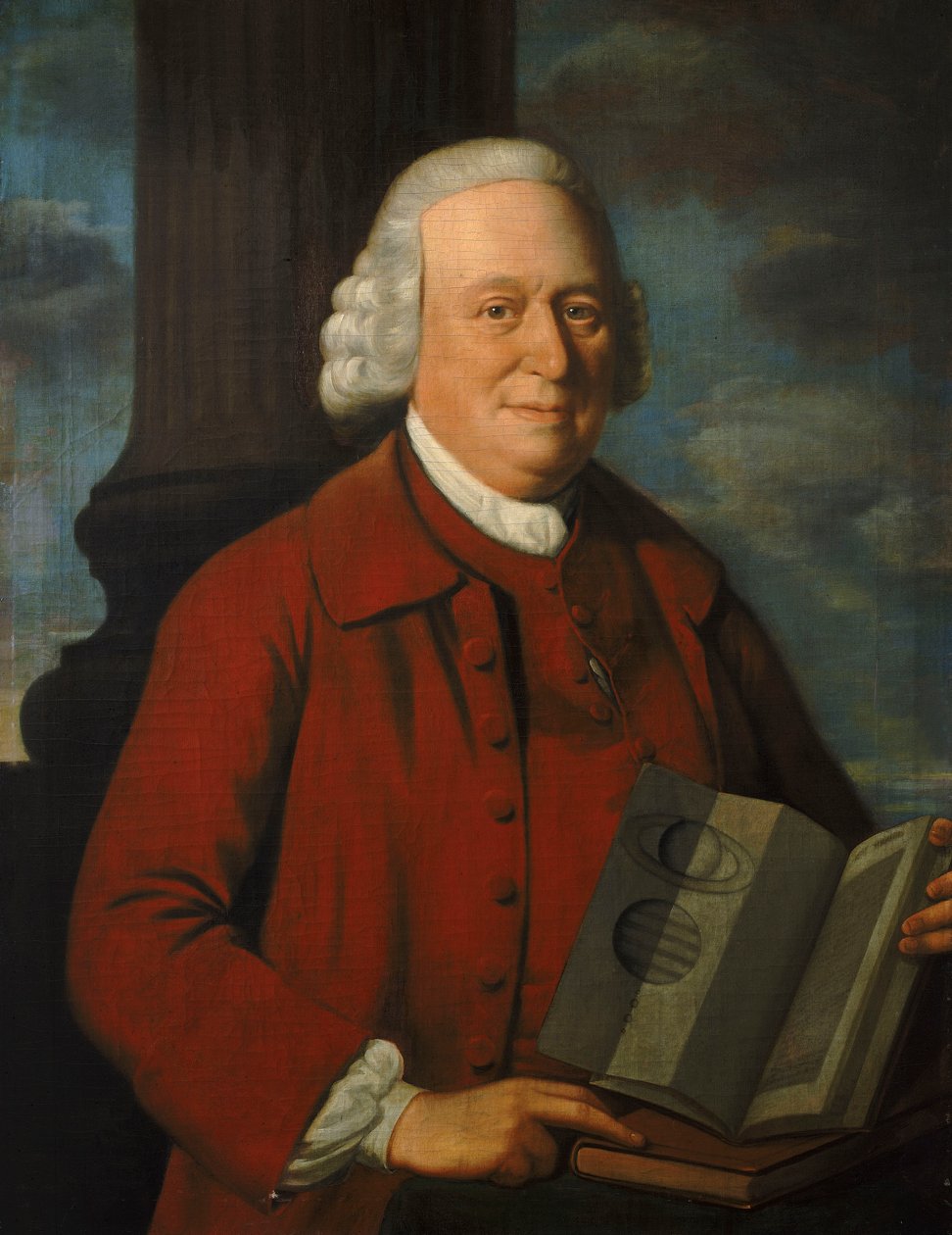 Entinen nimi "Nevil Maskelyne, kuninkaallinen tähtitieteilijä (1732-1811)". tekijältä John Downman